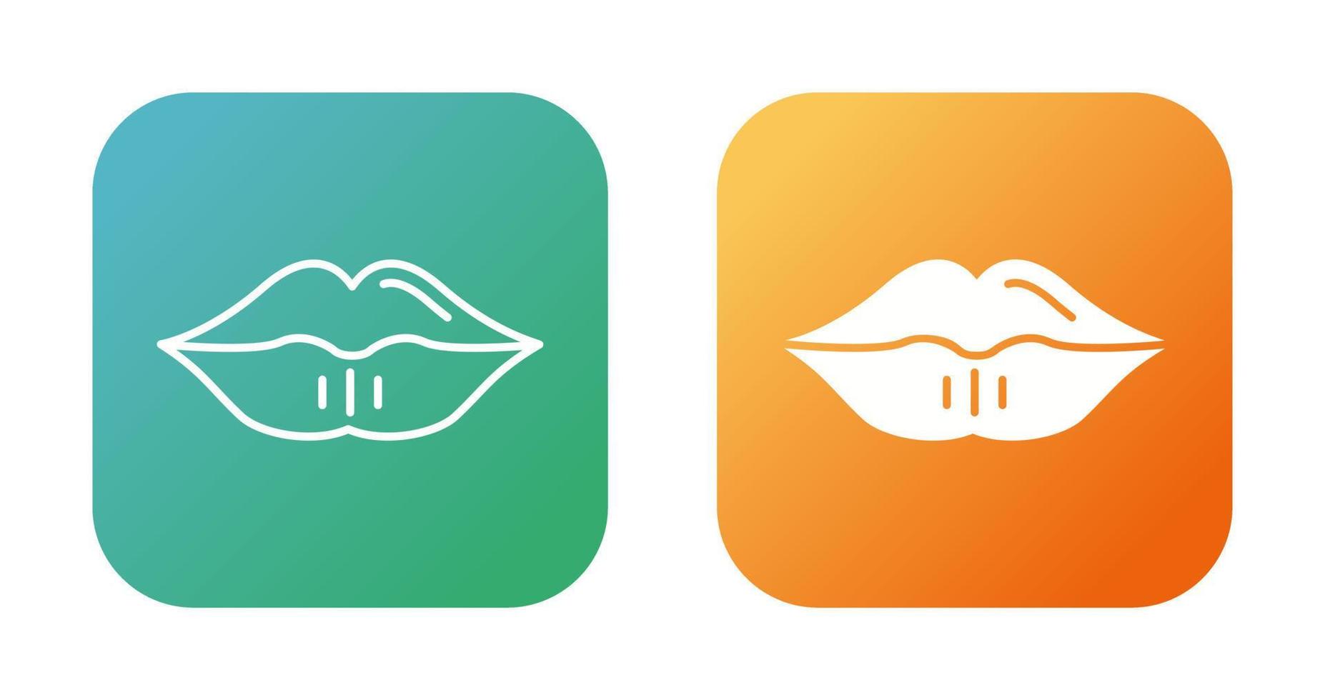 Lips Vector Icon