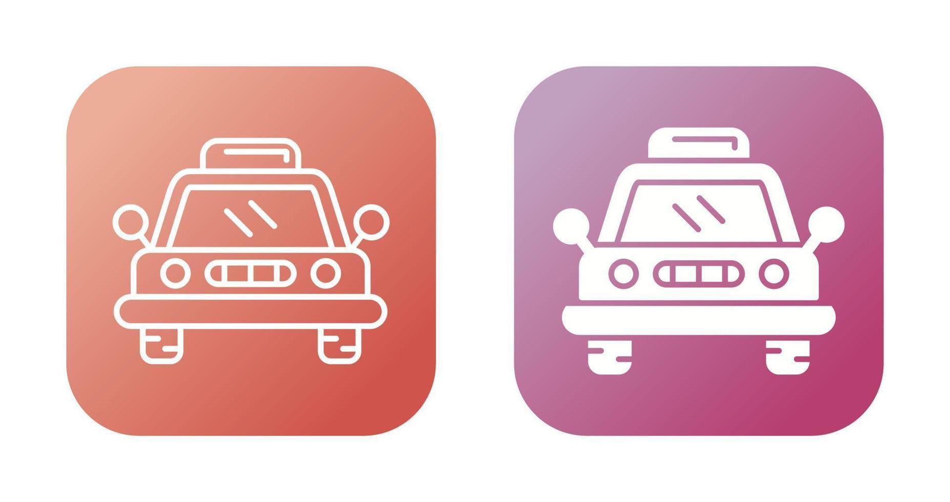 Taxi Vector Icon