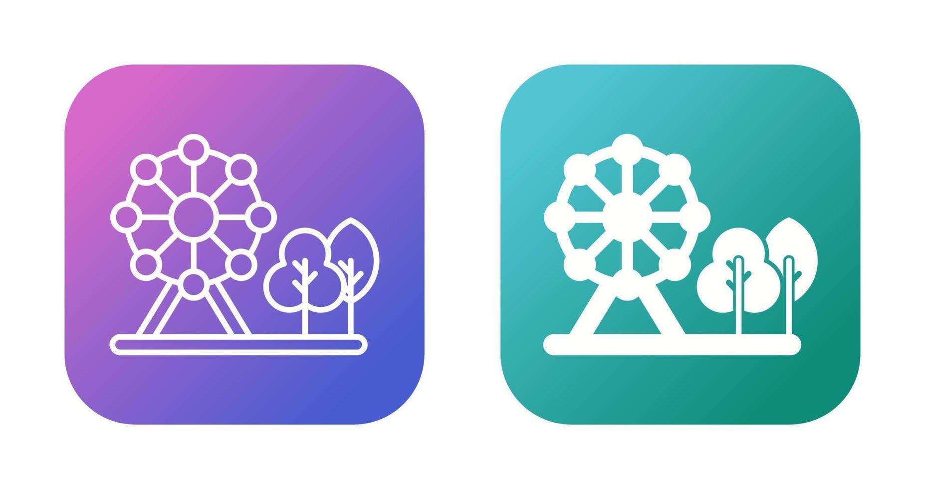 Park Vector Icon