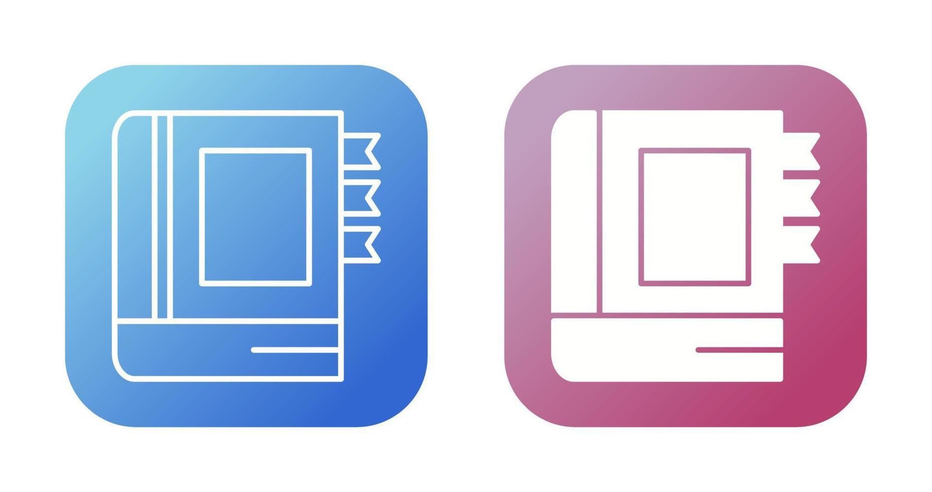 Diary Vector Icon