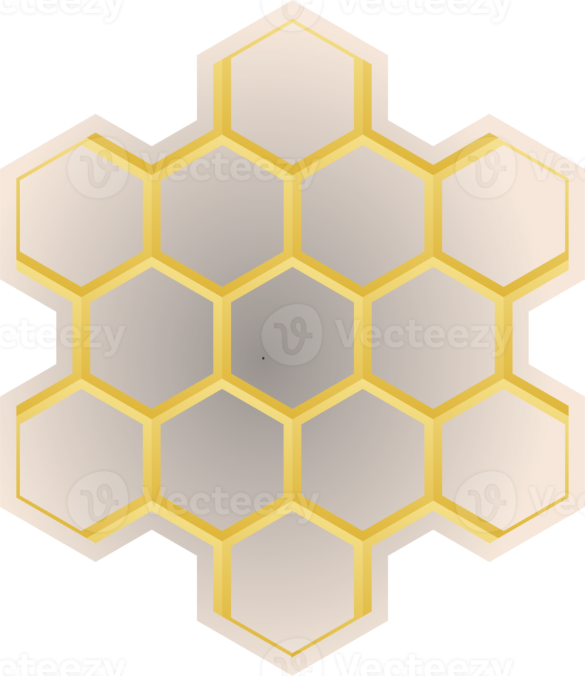 Honeycomb shape PNG