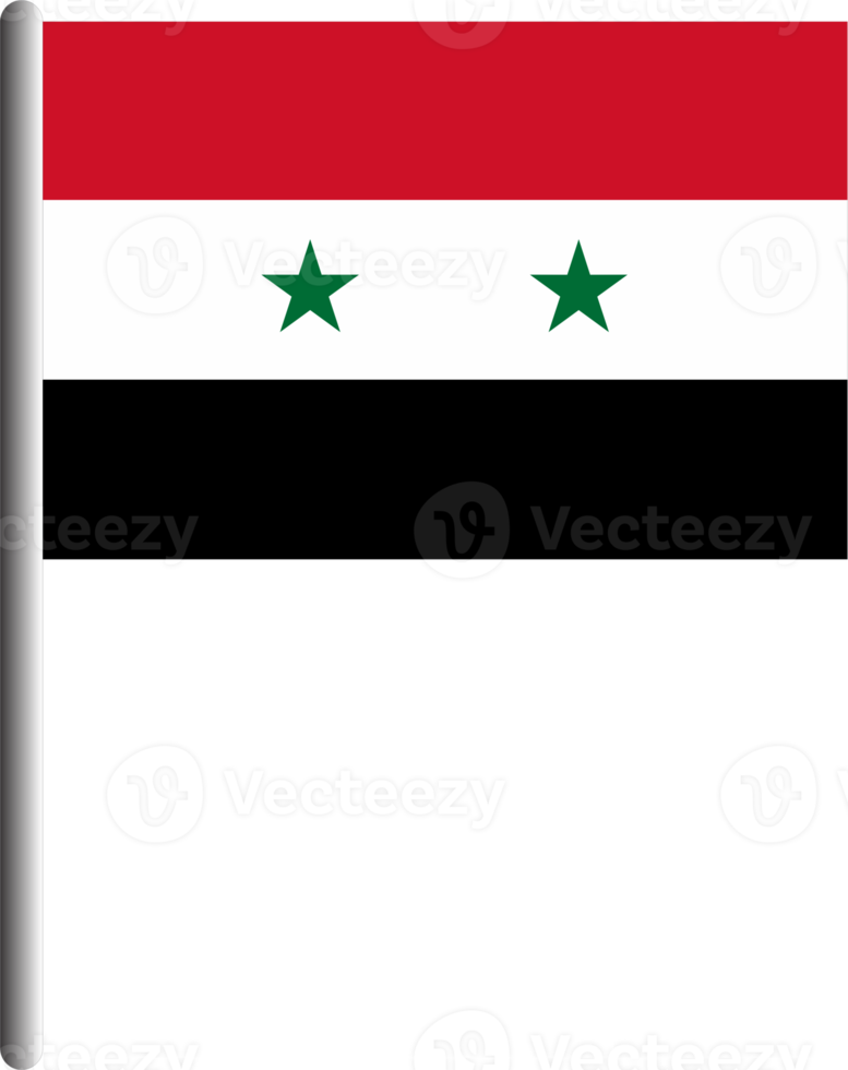 Syria flag PNG