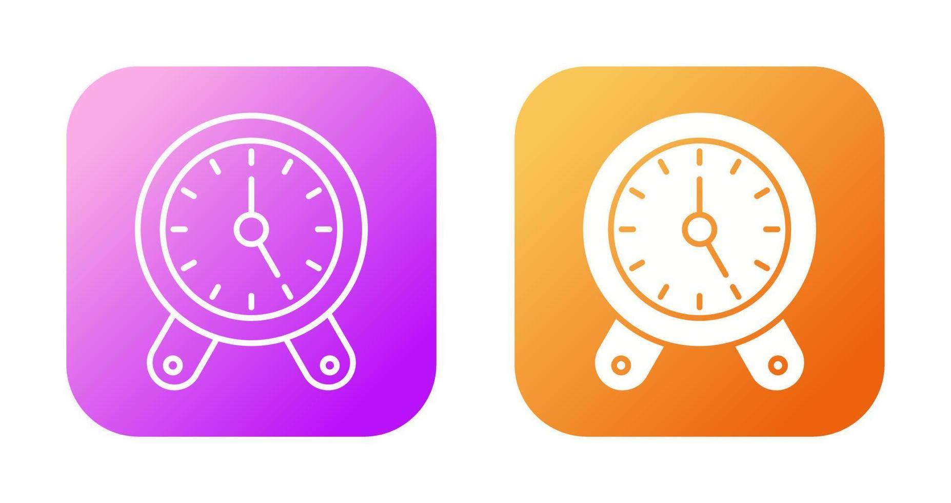 icono de vector de reloj