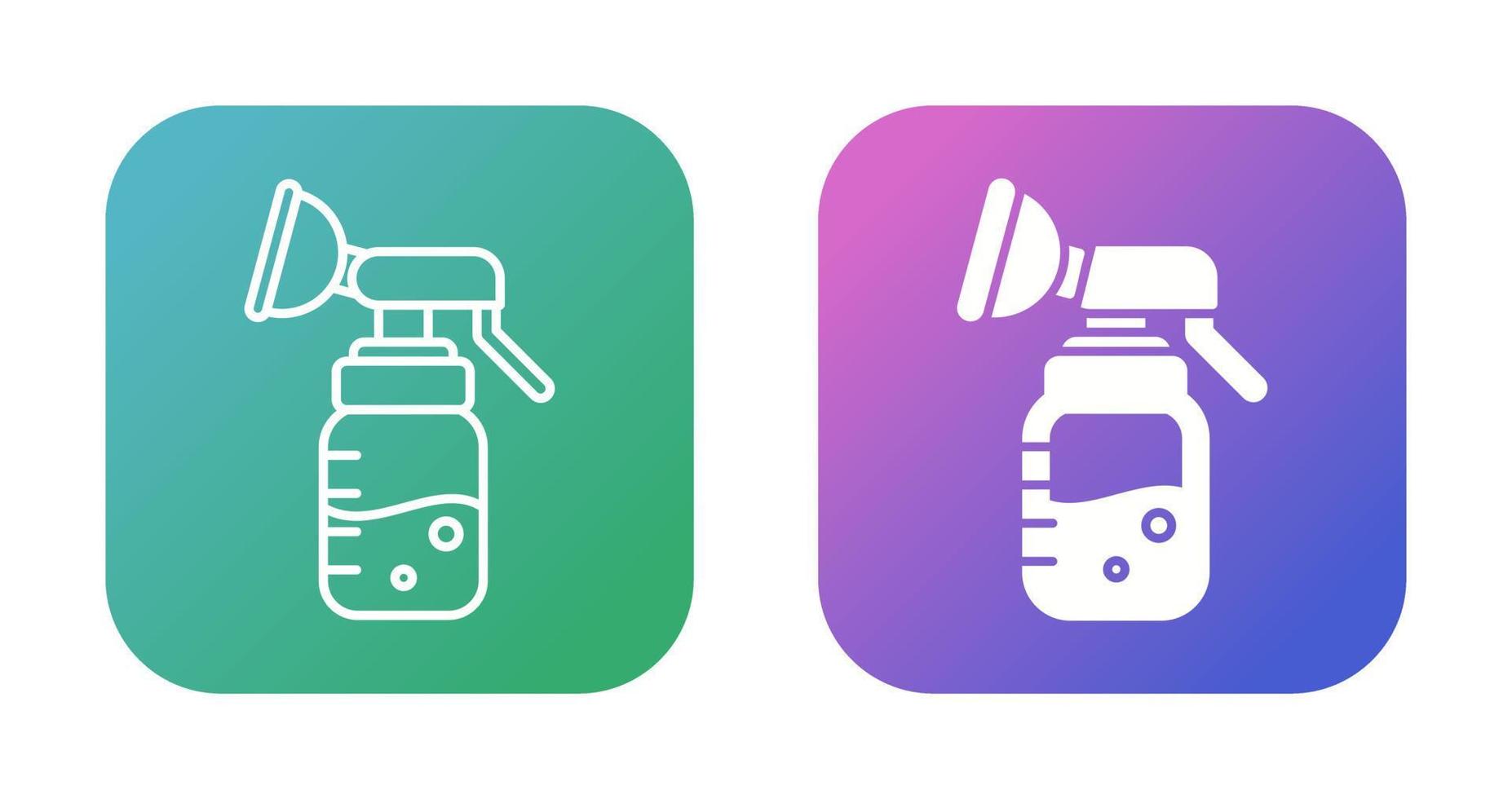 Breast Pump Vector Icon