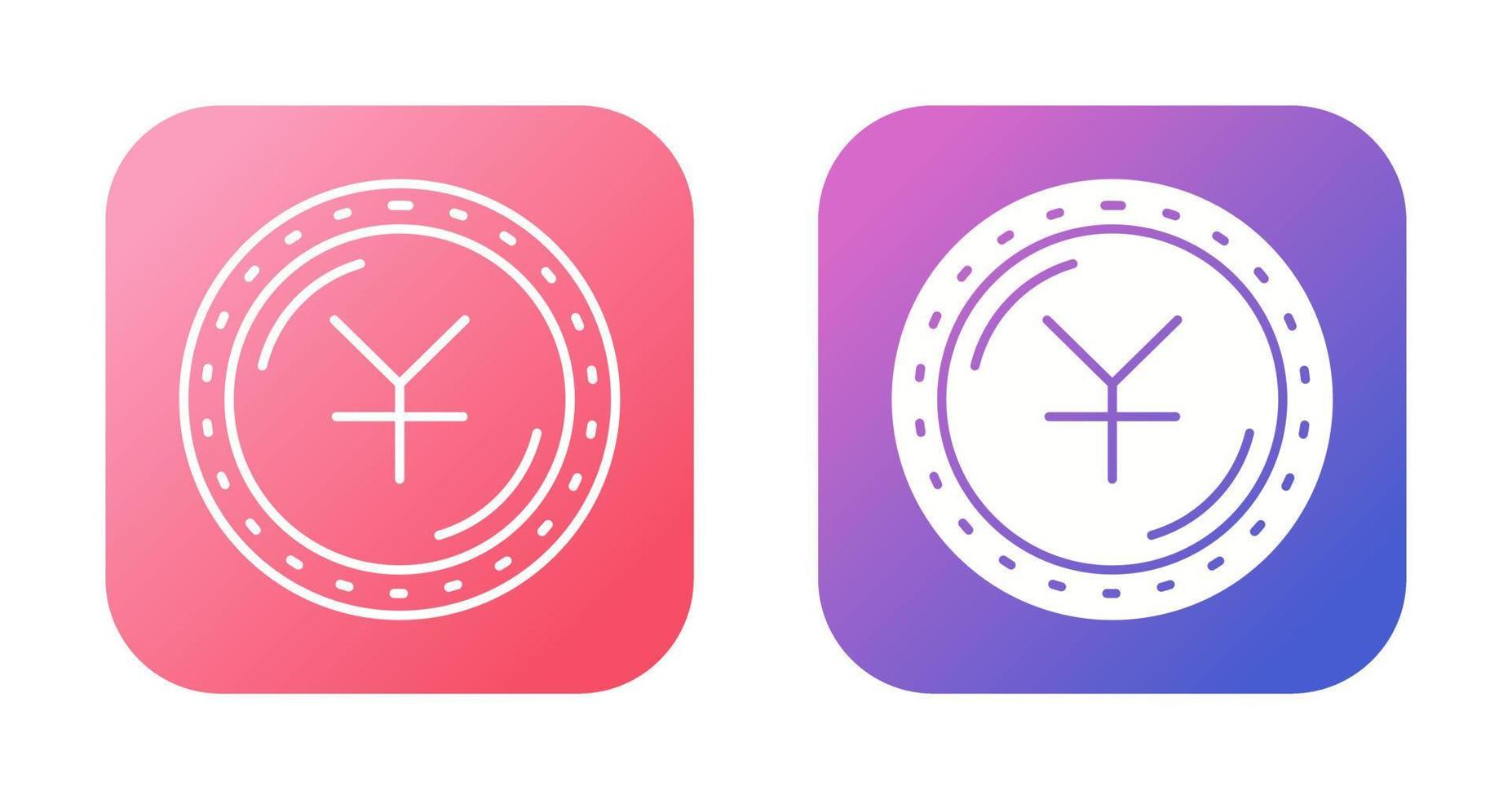 Yuan Currency Vector Icon