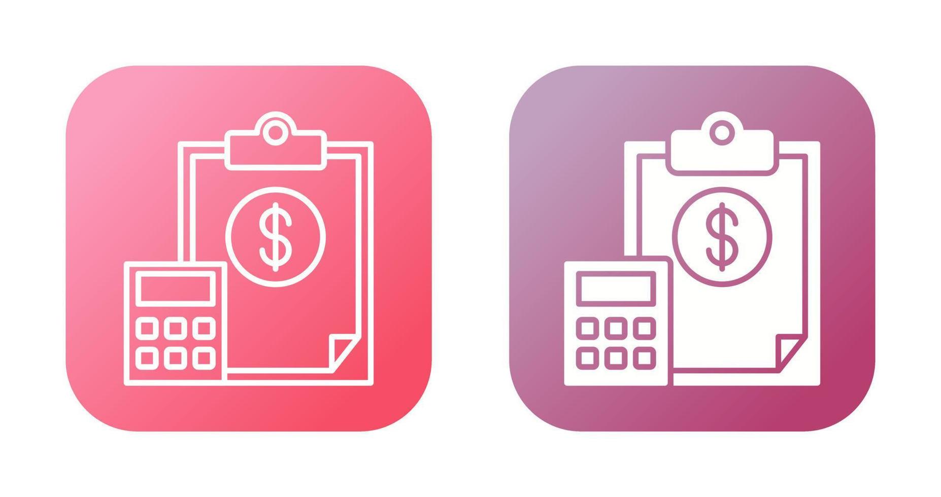 Accounting Vector Icon