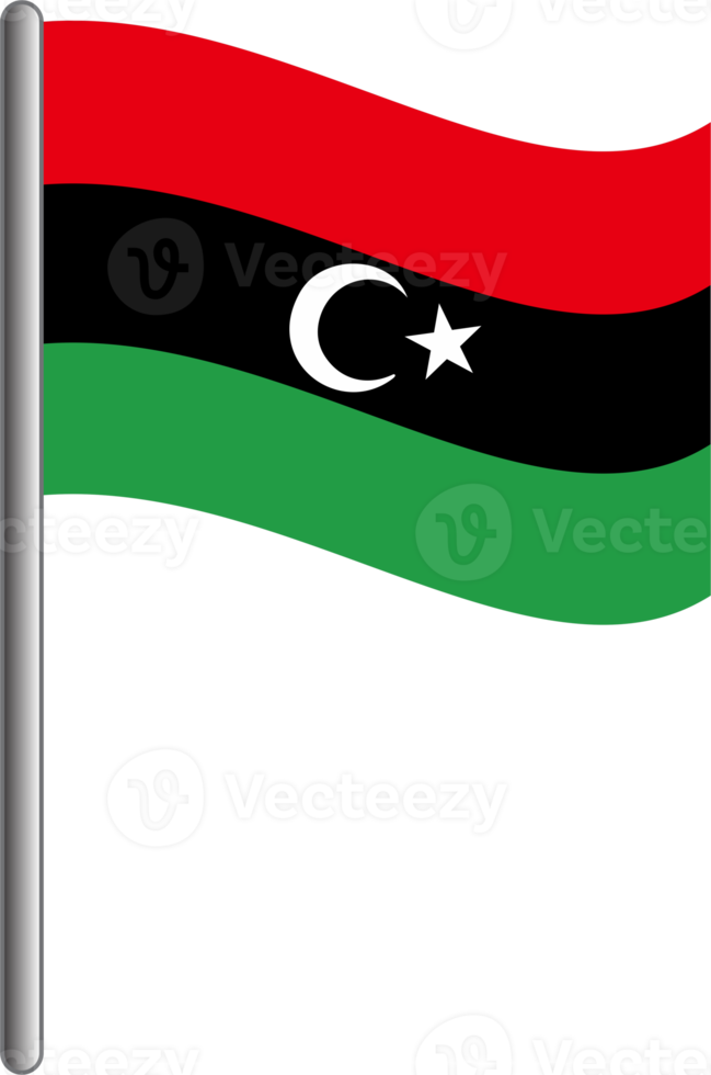 libyen flagga png