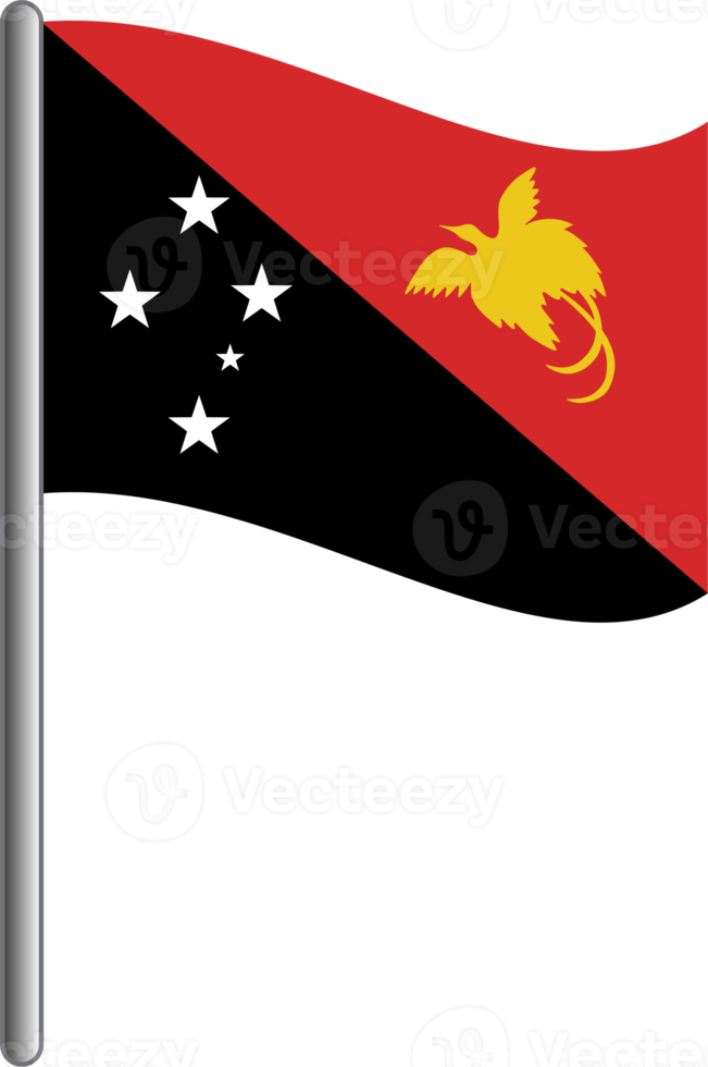 Papoea nieuw Guinea vlag PNG