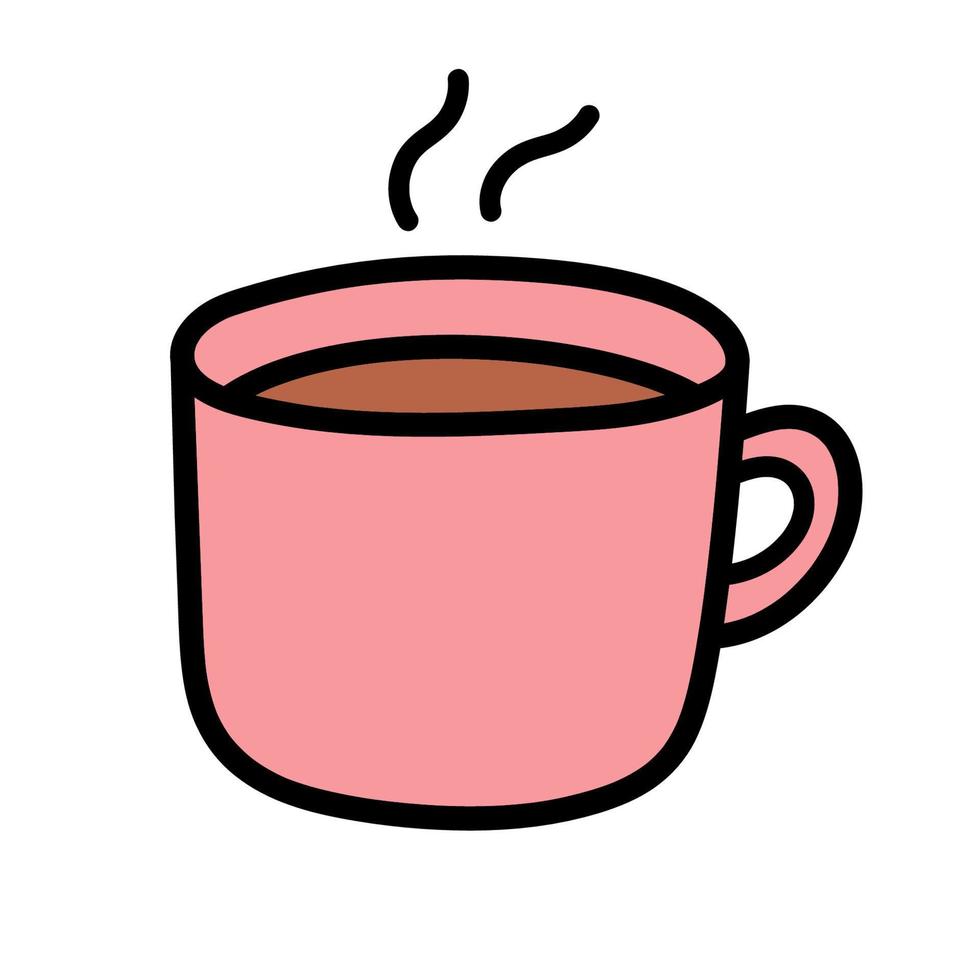 mug of coffee vector