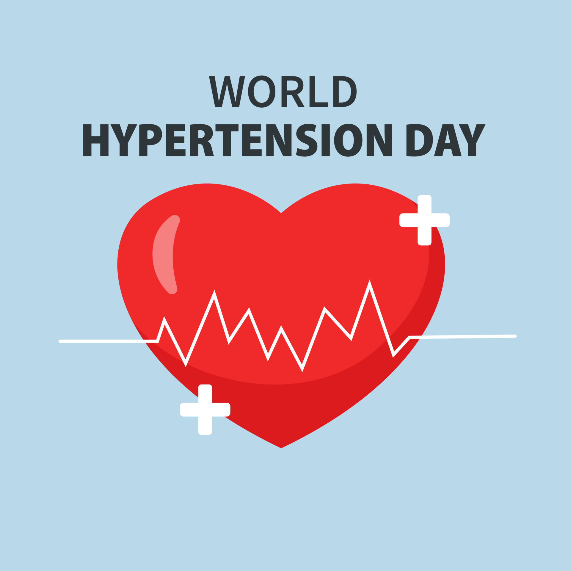 World Hypertension Day poster vector illustration 22102289 Vector Art