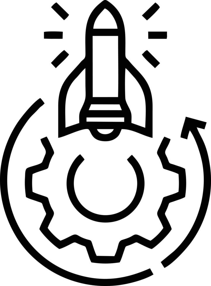 Idea solution icon symbol vector image. Illustration of the creative innovation concept design. EPS 10