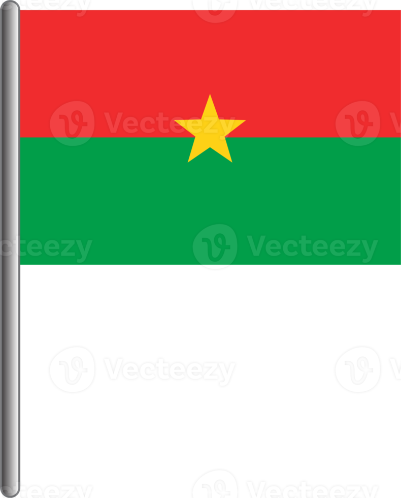 Burkina faso flagga png