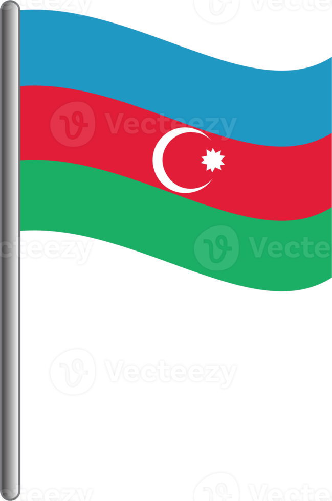 Azerbaijão bandeira png