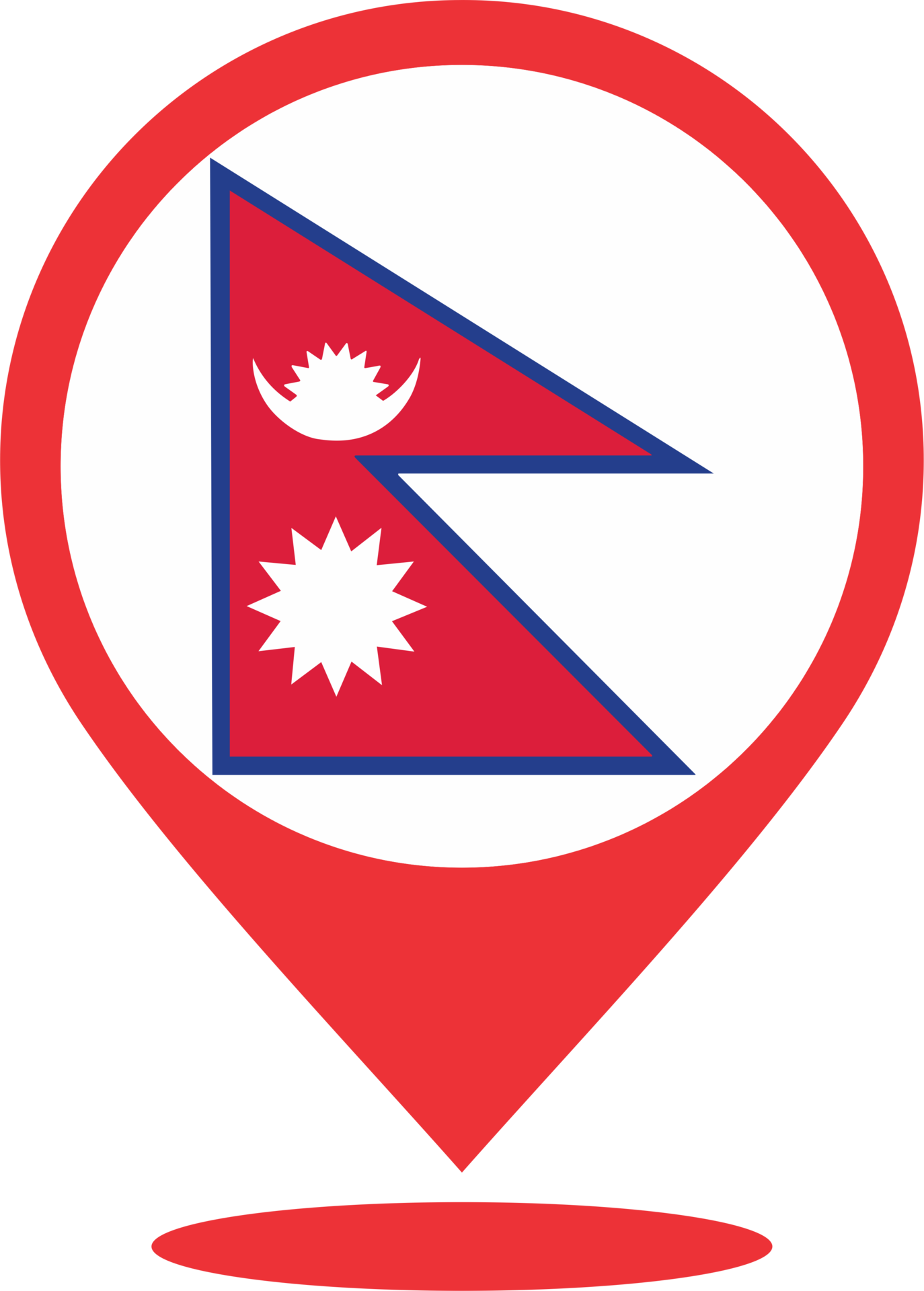 Nepal flag pin map location PNG 22102558 PNG