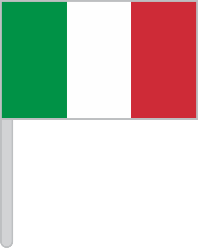 Italien flagga ikon png