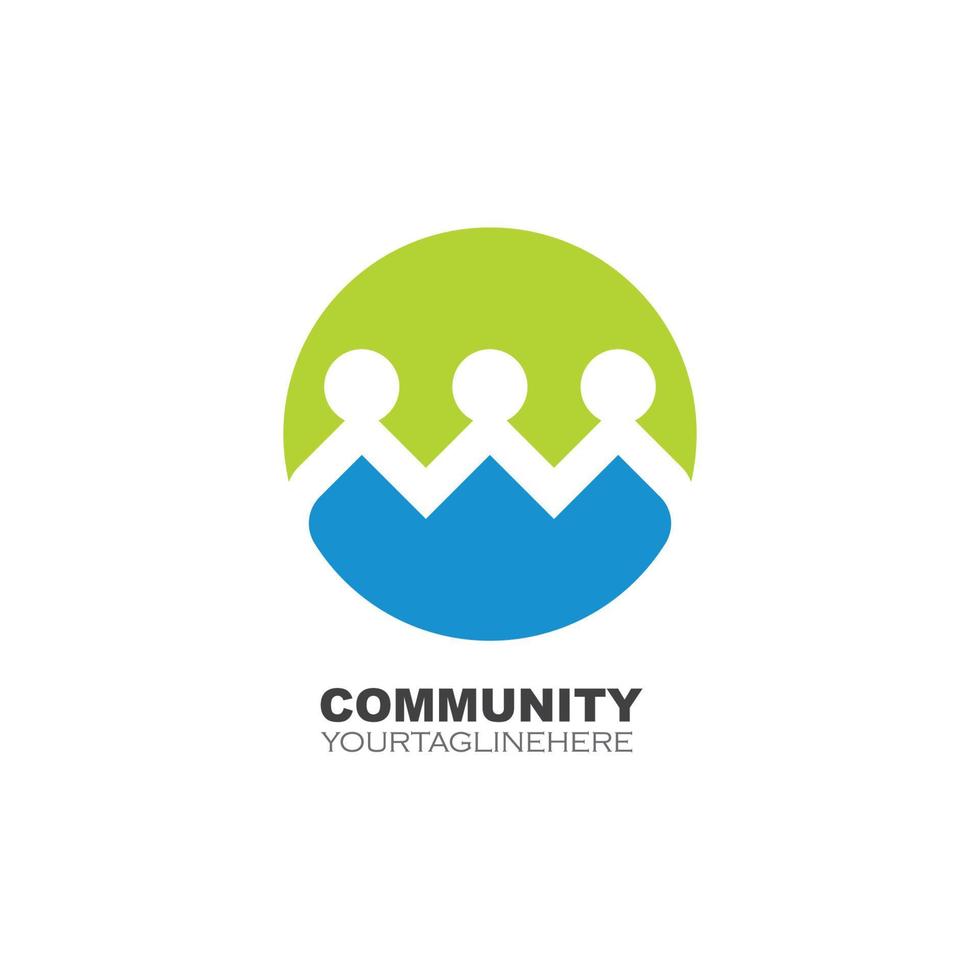 Community, network and social icon design vector