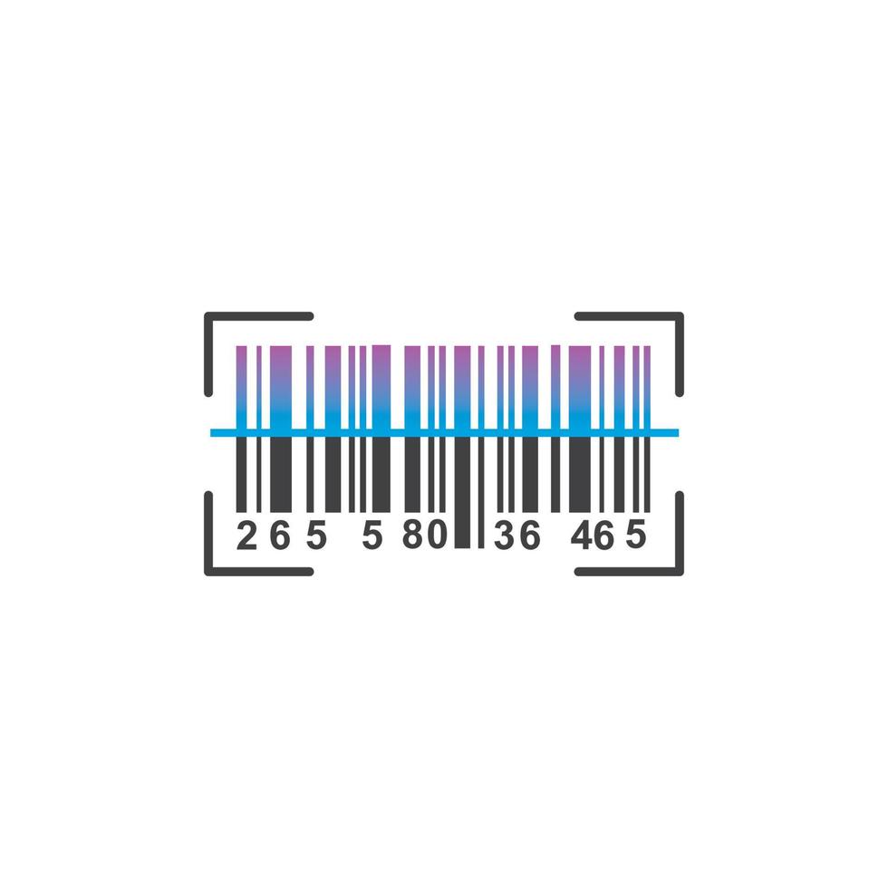 barcode vector icon illustration design