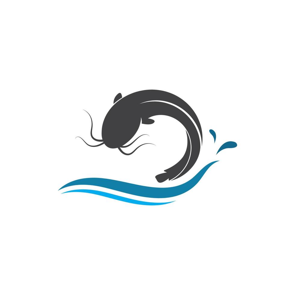 catfish vector icon illustration design