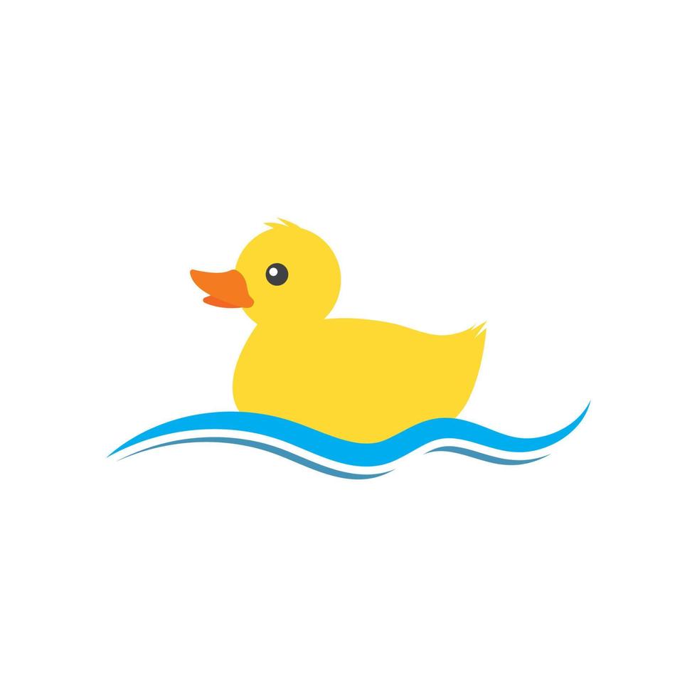 duck  vector icon illustration design