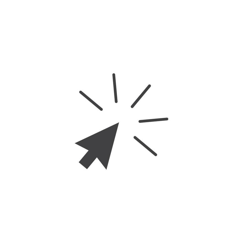 cursor vector icon illustration design