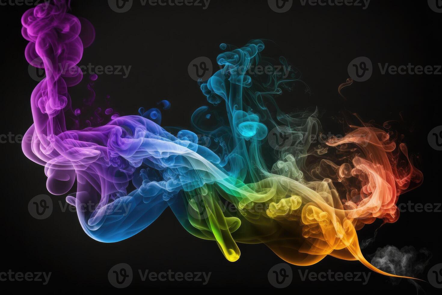 Smoke Mist Fog Colorful. photo