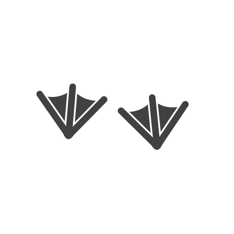 print of duck foot vector illustration design 22103269 Vector Art at