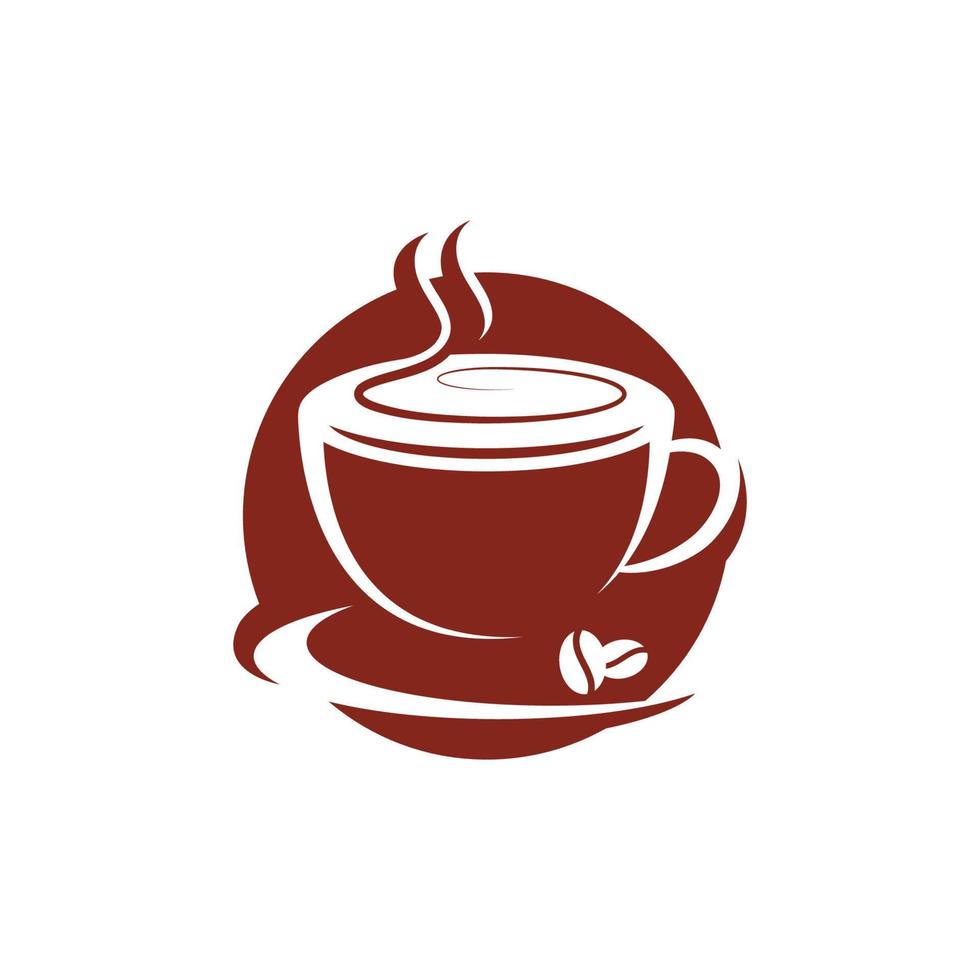 Coffee cup Logo Template vector icon