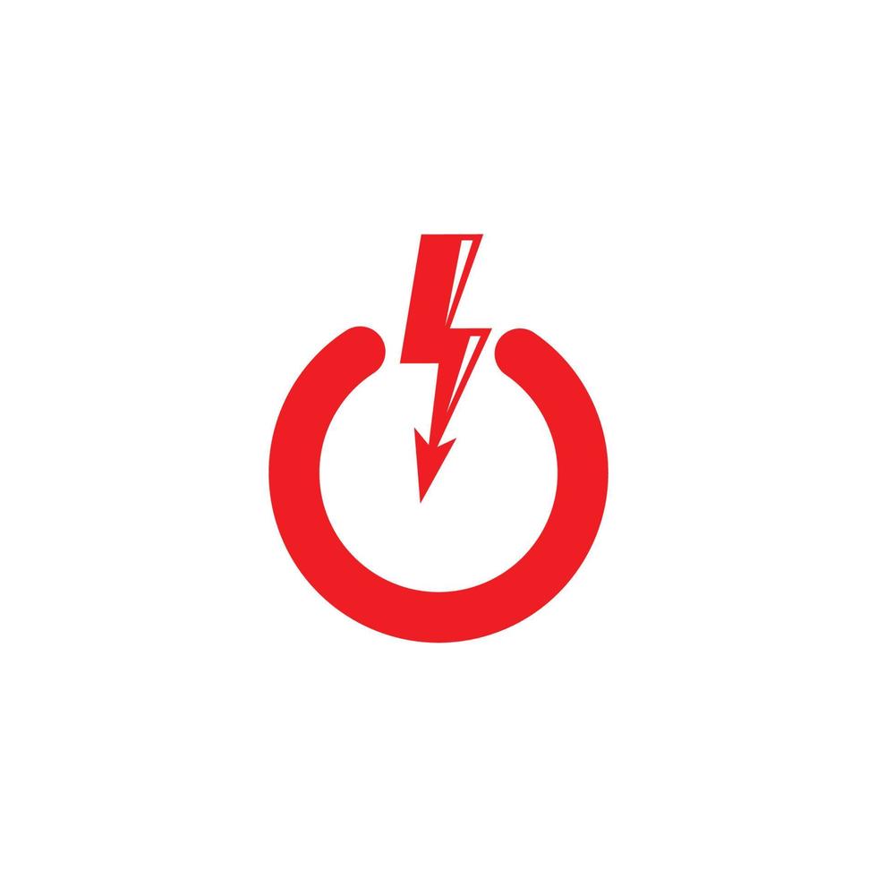 power logo icon vector illustraion