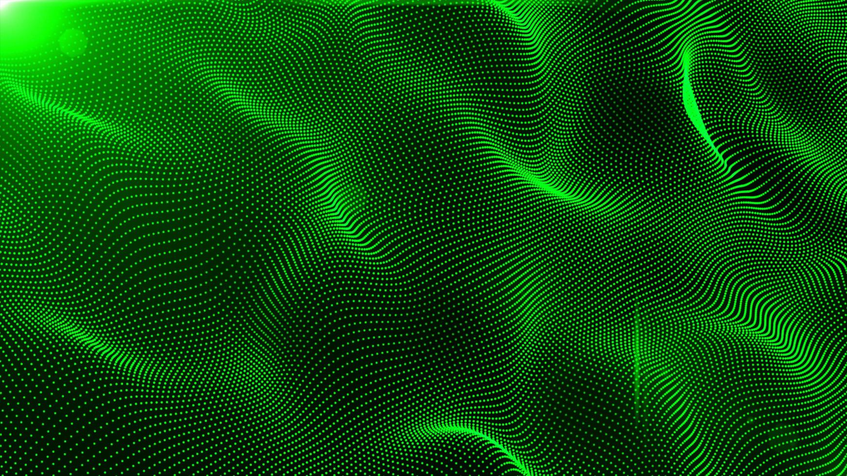 verde espacio partícula forma, futurista neón gráfico fondo, energía 3d resumen Arte elemento ilustración, tecnología artificial inteligencia, forma tema fondo de pantalla foto