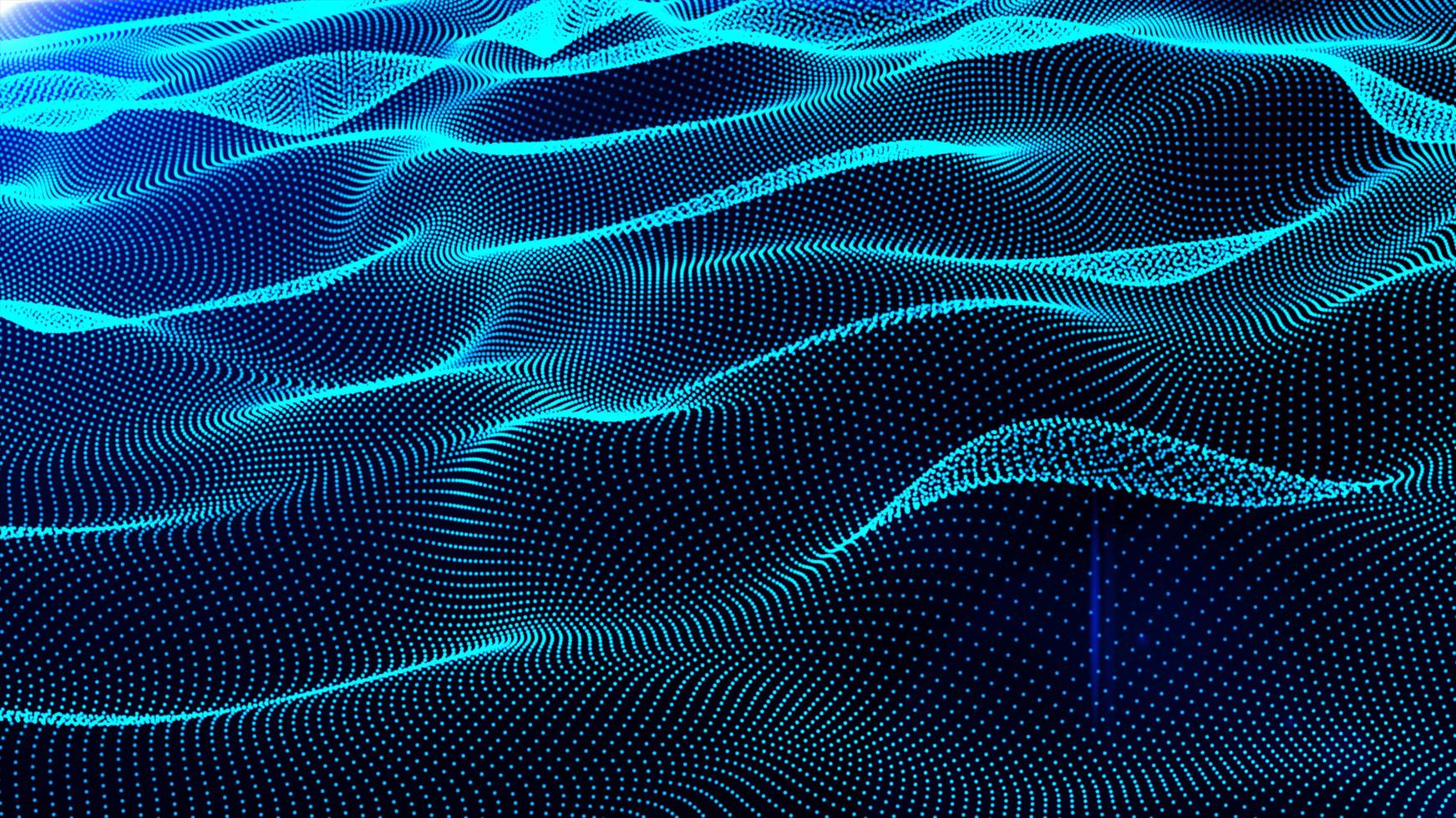 azul espacio partícula forma, futurista neón gráfico fondo, energía 3d resumen Arte elemento ilustración, tecnología artificial inteligencia, forma tema fondo de pantalla foto