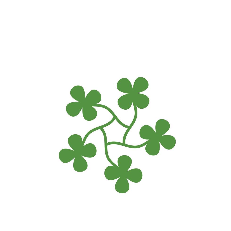 clover leaf vector icon illustration design