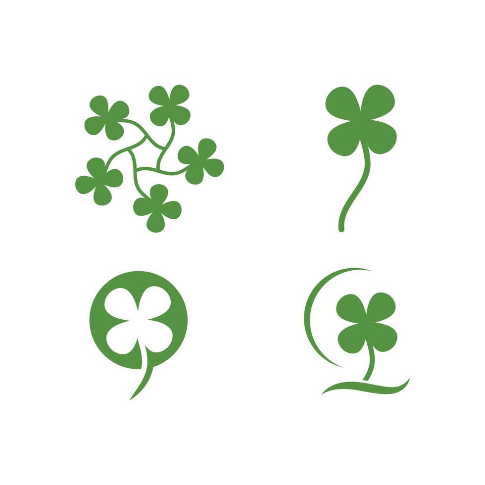 clover leaf vector icon illustration design
