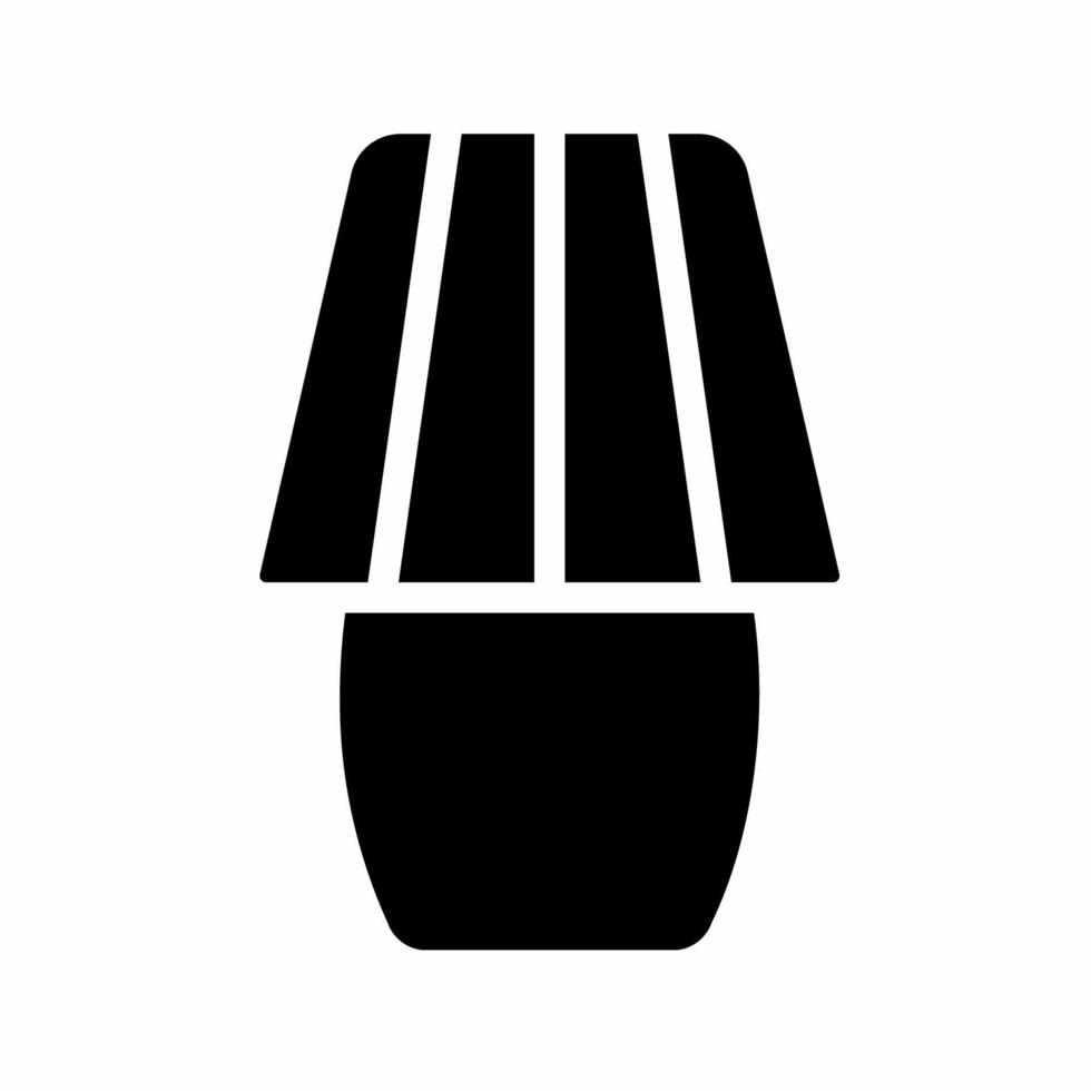 Decorative light icon simple vector illustration.