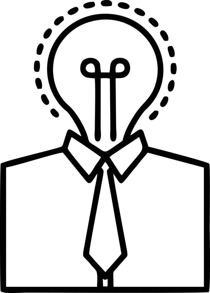 Idea solution icon symbol vector image. Illustration of the creative innovation concept design. EPS 10