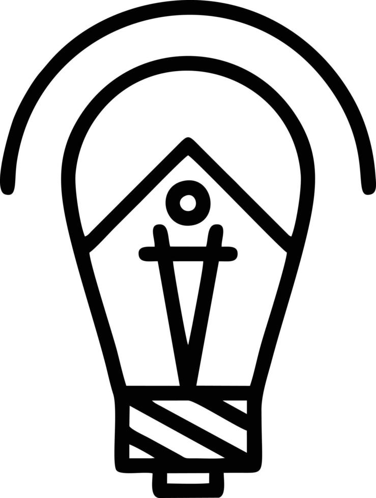 Idea solution icon symbol vector image. Illustration of the creative innovation concept design. EPS 10