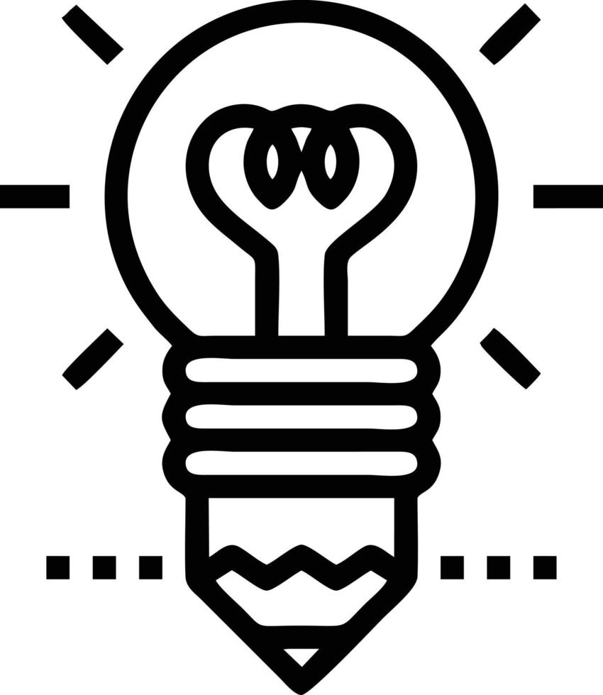 Idea solution icon symbol vector image. Illustration of the creative innovation concept design. EPS 10