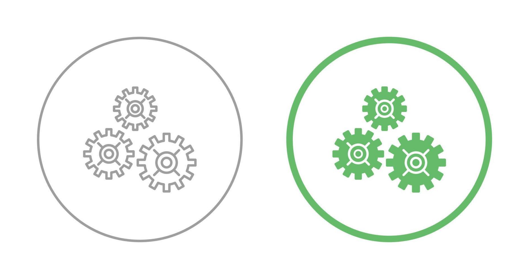 Multiple Cogwheels Vector Icon