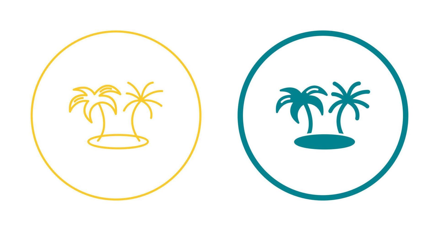 Island Vector Icon