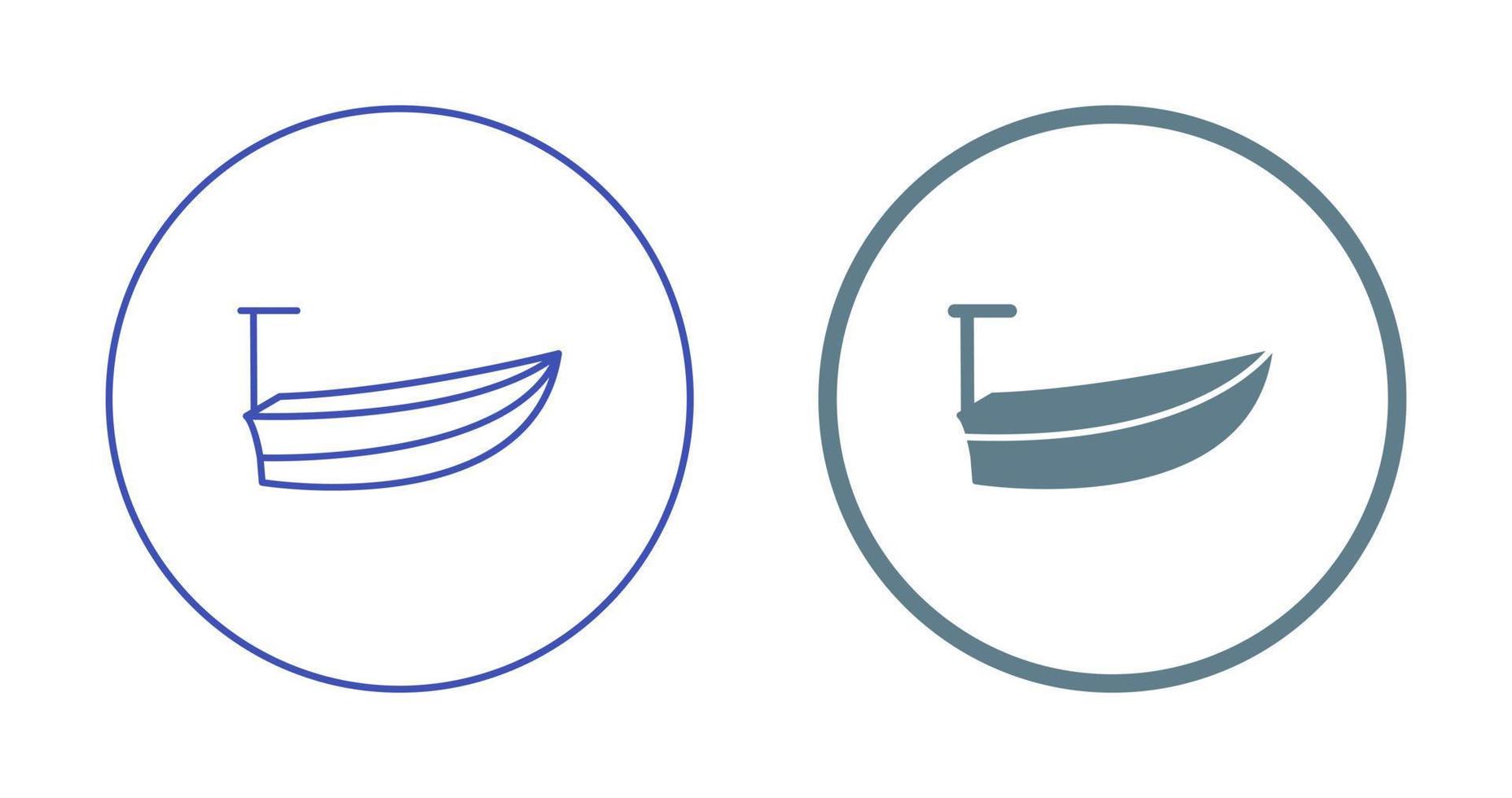 Small Boat Vector Icon