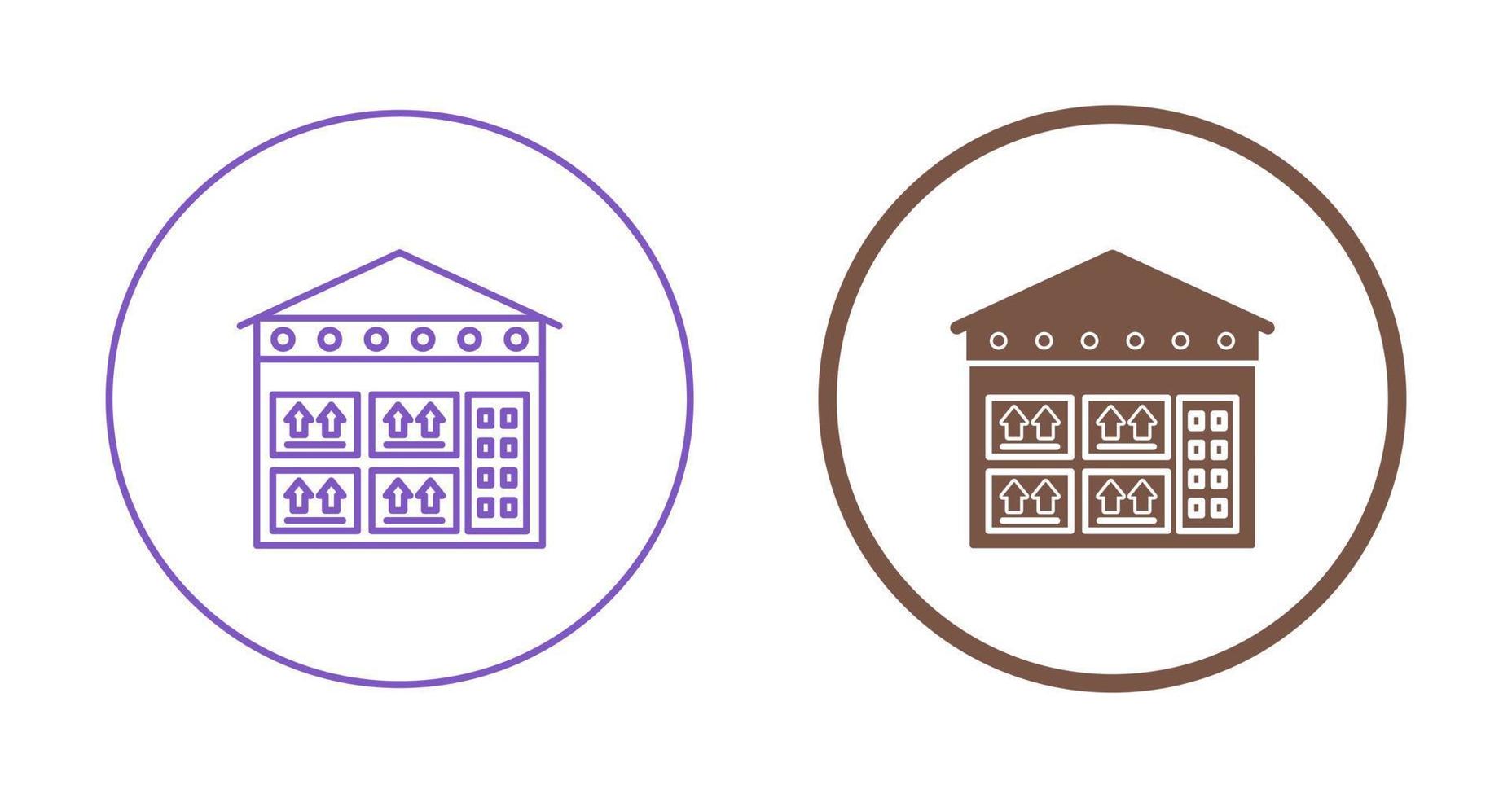 Storage Unit Vector Icon
