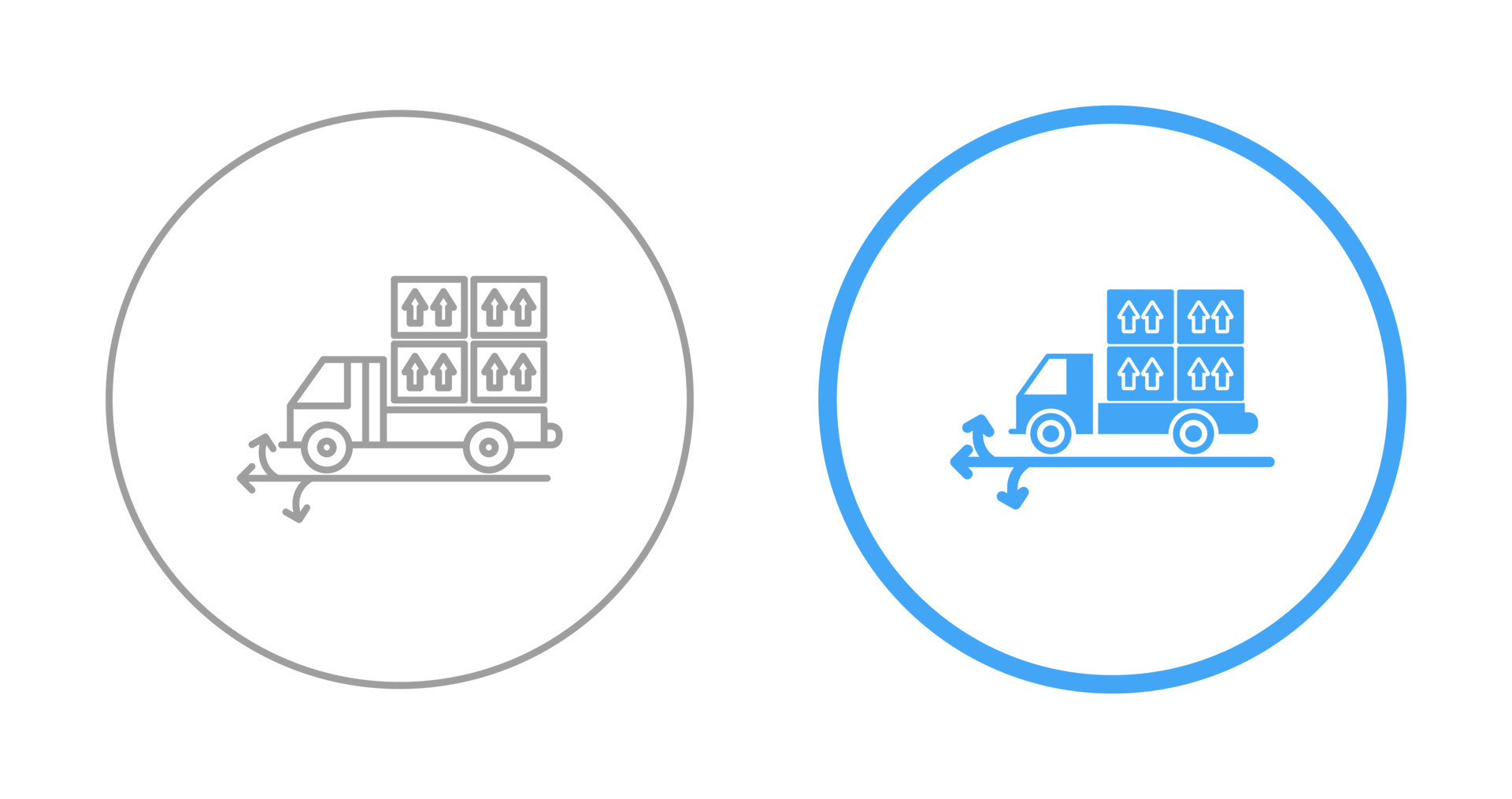 Multiple Delivery Points Vector Icon 22104769 Vector Art at Vecteezy