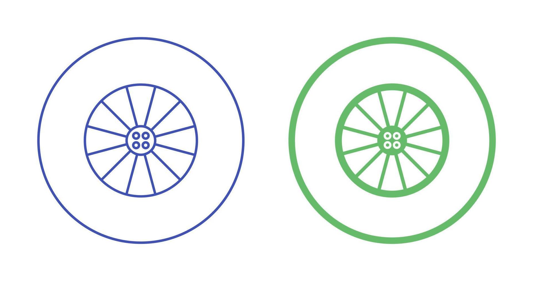 Wheel Vector Icon
