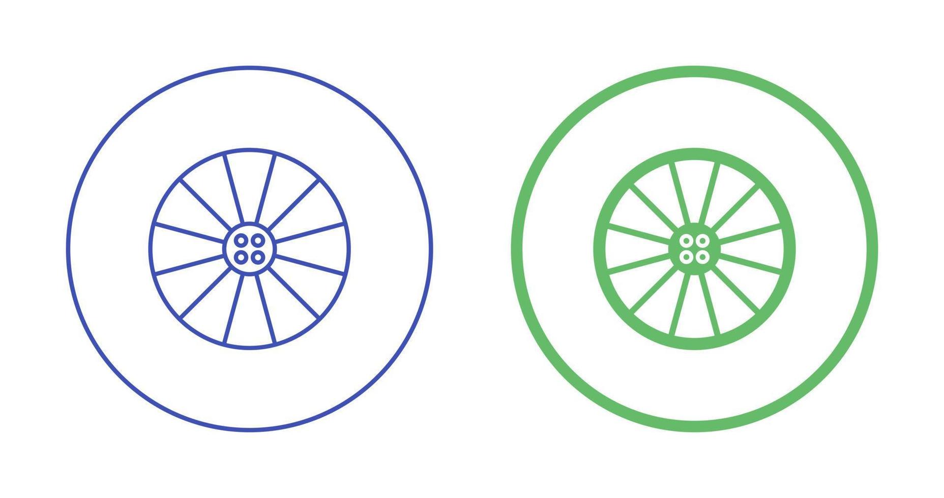 Wheel Vector Icon