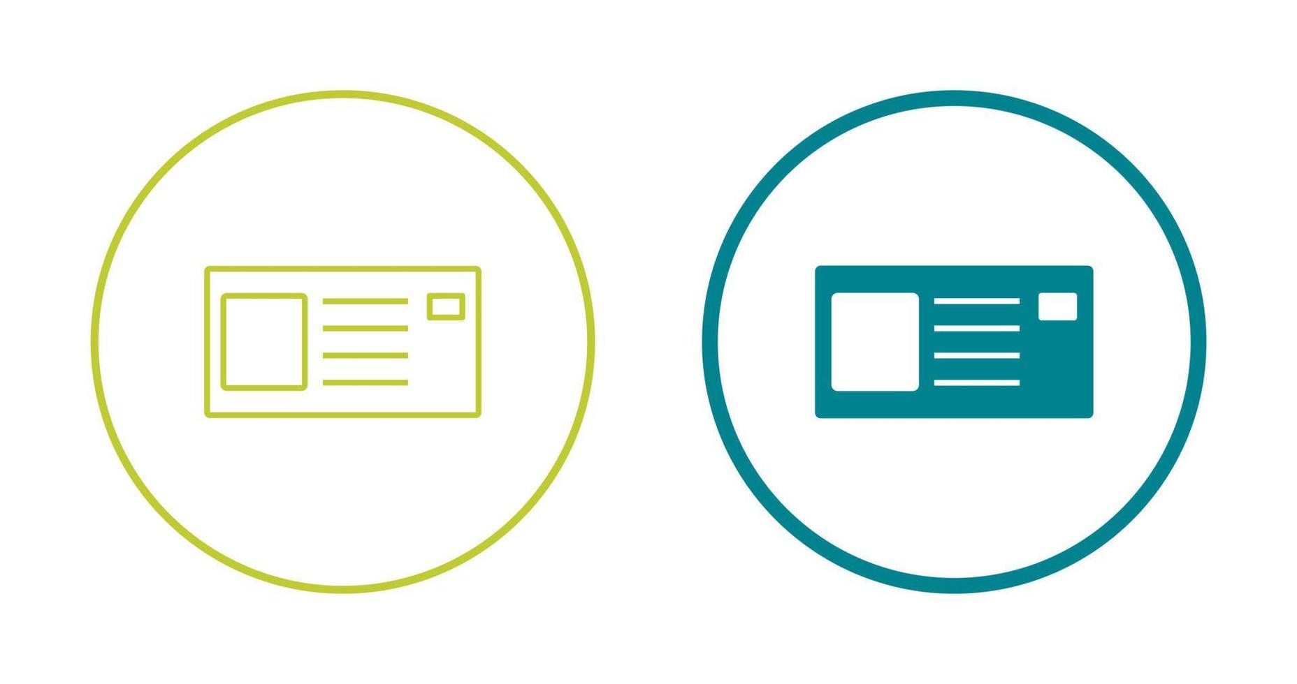 Identity Card Vector Icon