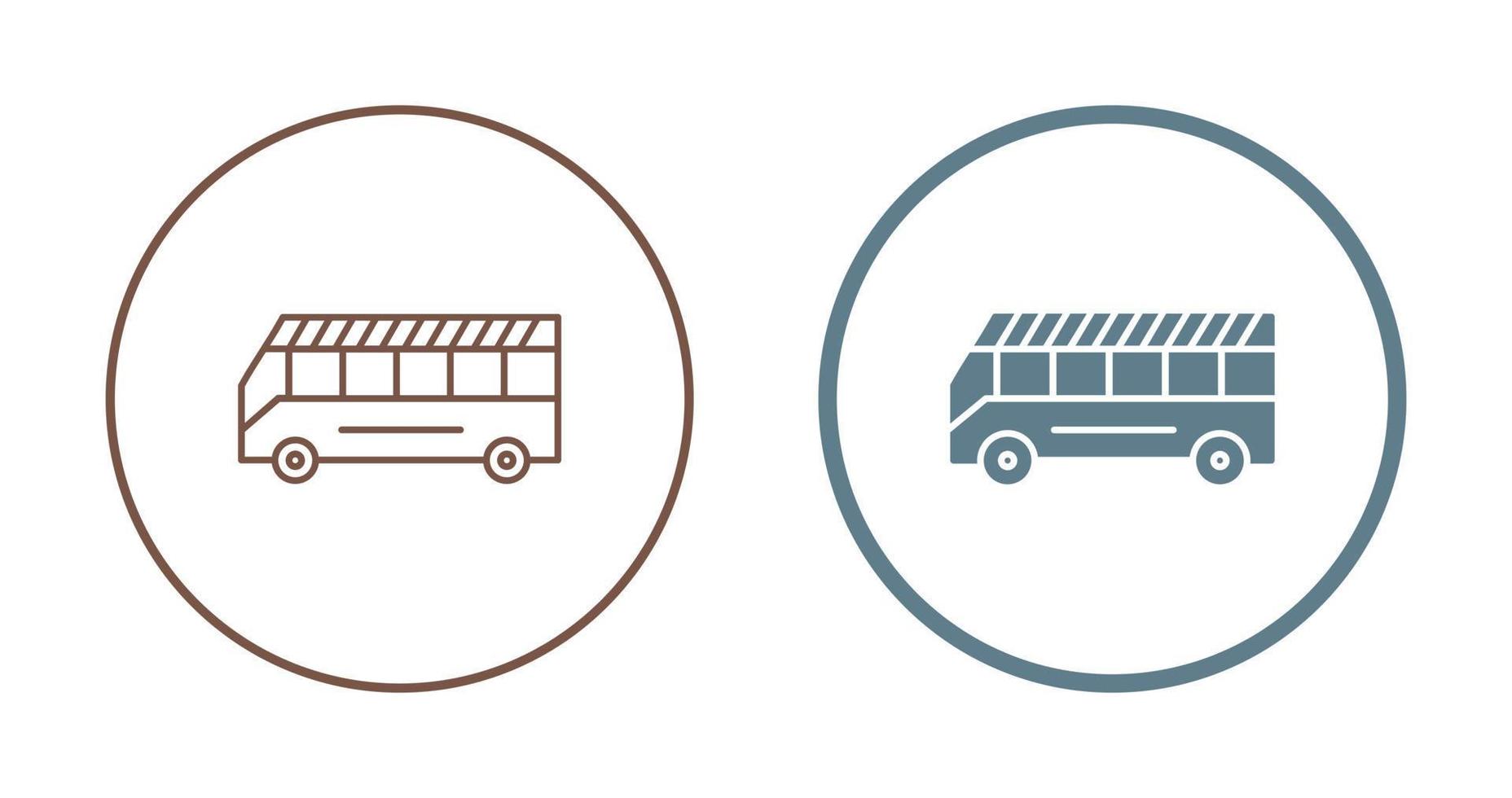 School Bus Vector Icon