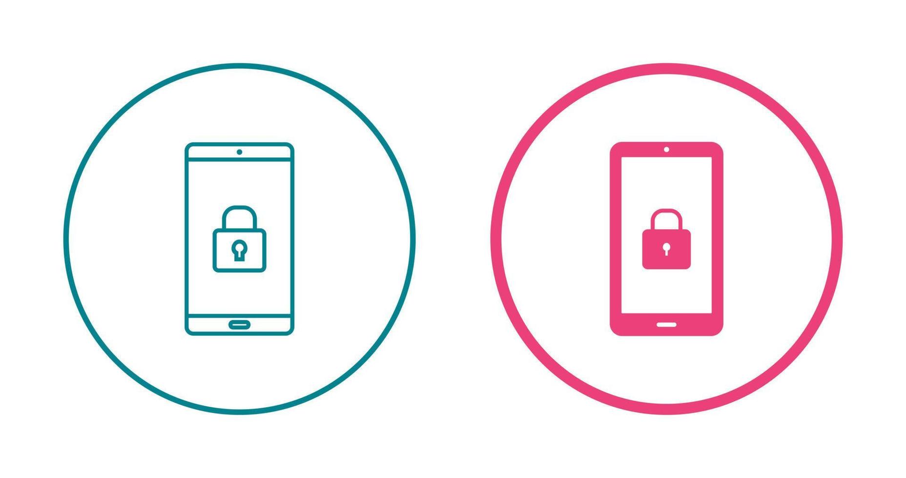 Secure Device Vector Icon