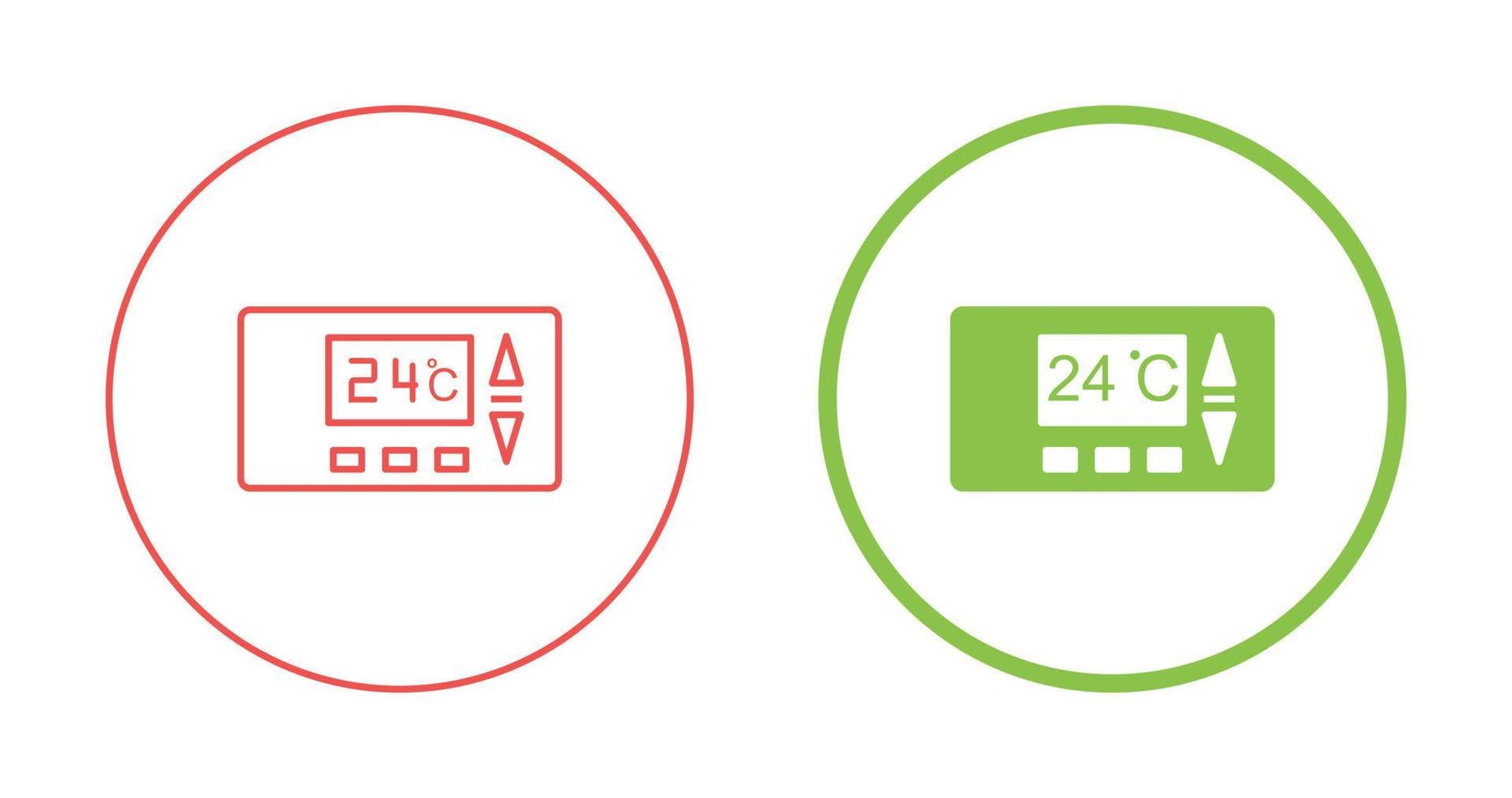 Thermostat Vector Icon