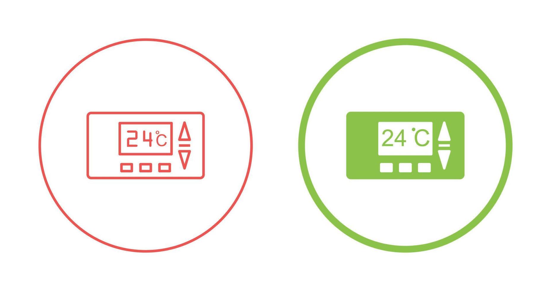 Thermostat Vector Icon