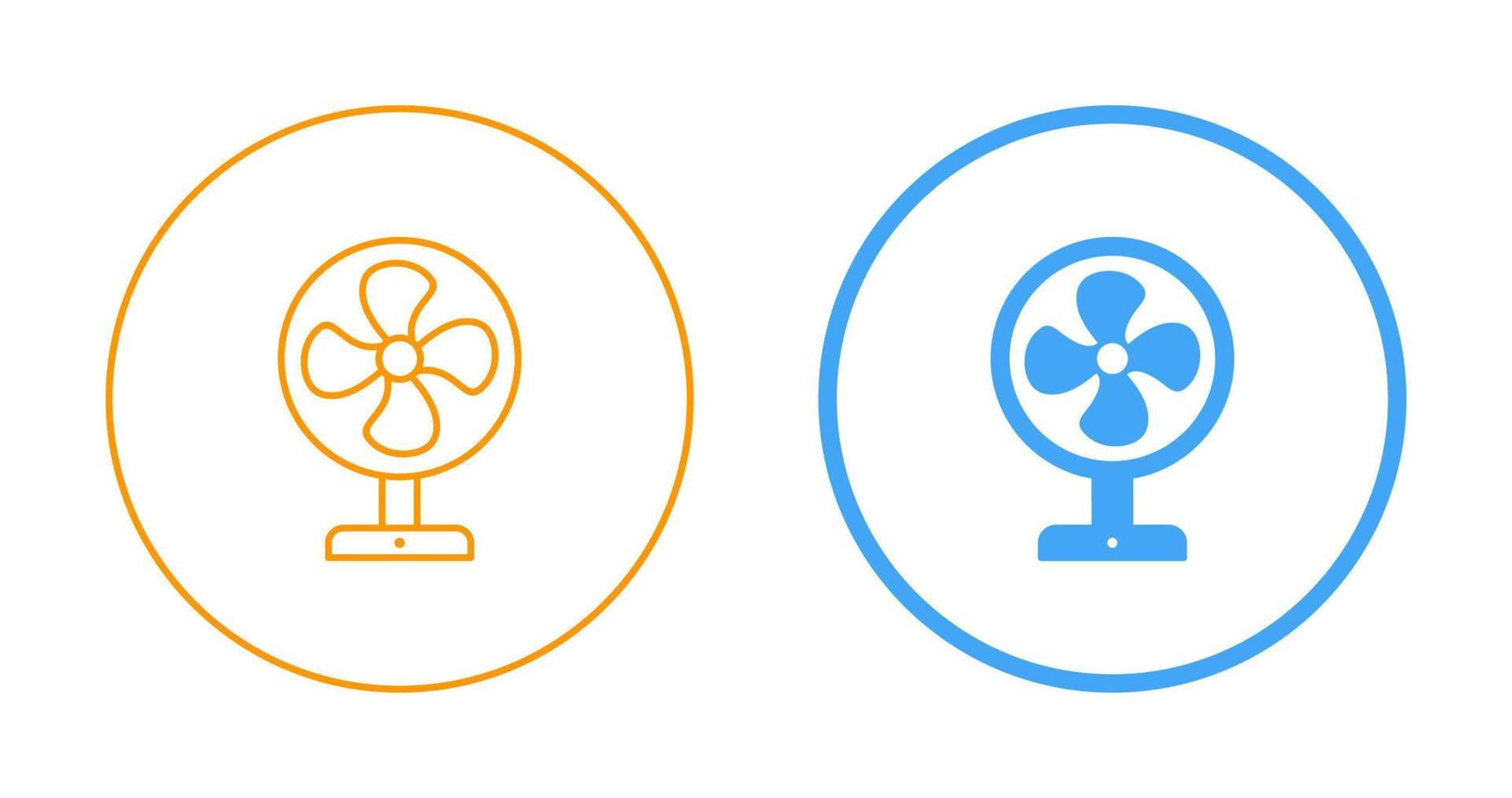 Electric Fan Vector Icon