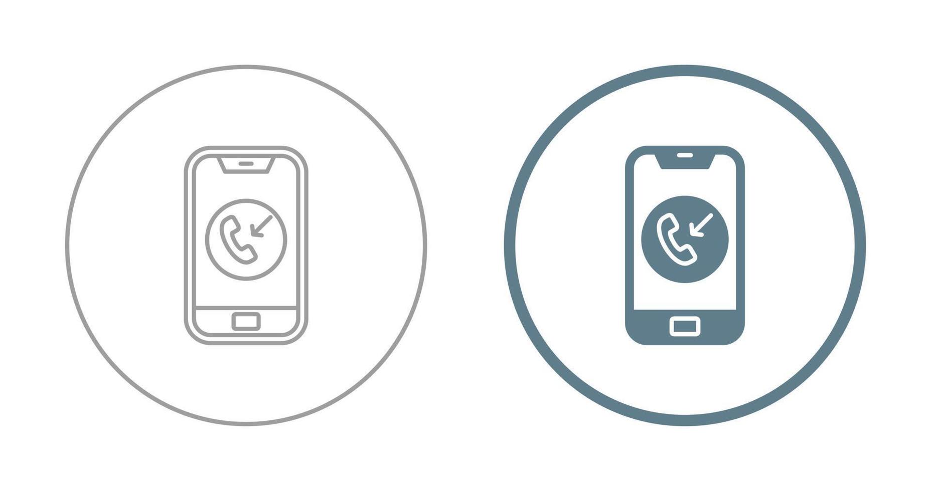 Incoming Call Vector Icon